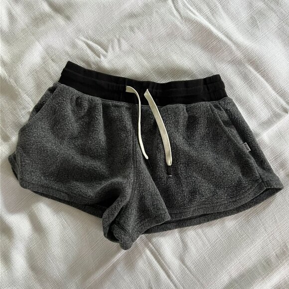 Feat Women's Small Blanketblend Shorts Tie Dye High Rise Fuzzy Drawstring - 0347 - Picture 4 of 6